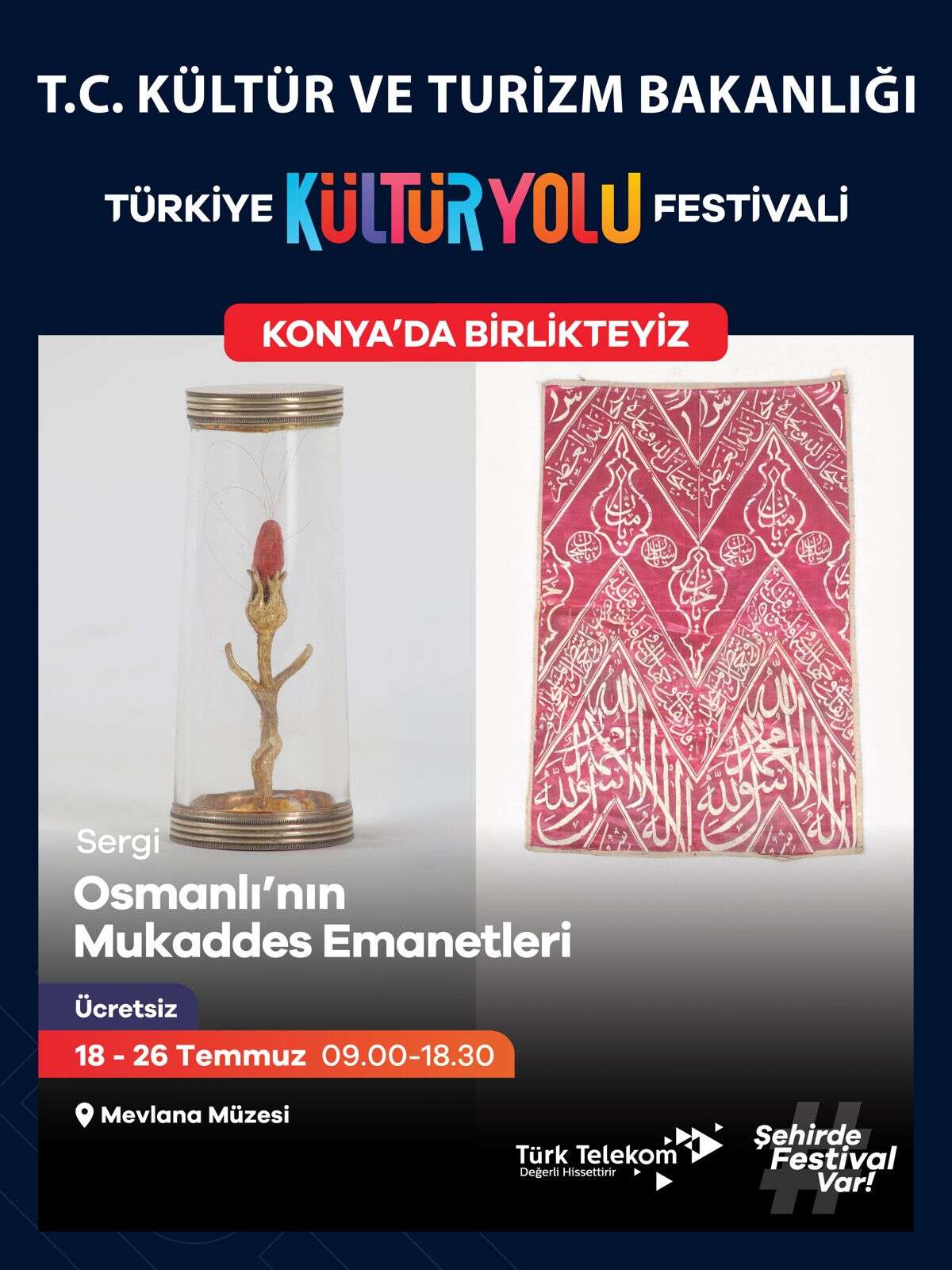 Türkiye Kültür Yolu Festivali başlıyor! Konyalılar 9 gün boyunca eğlenceye doyacak 23